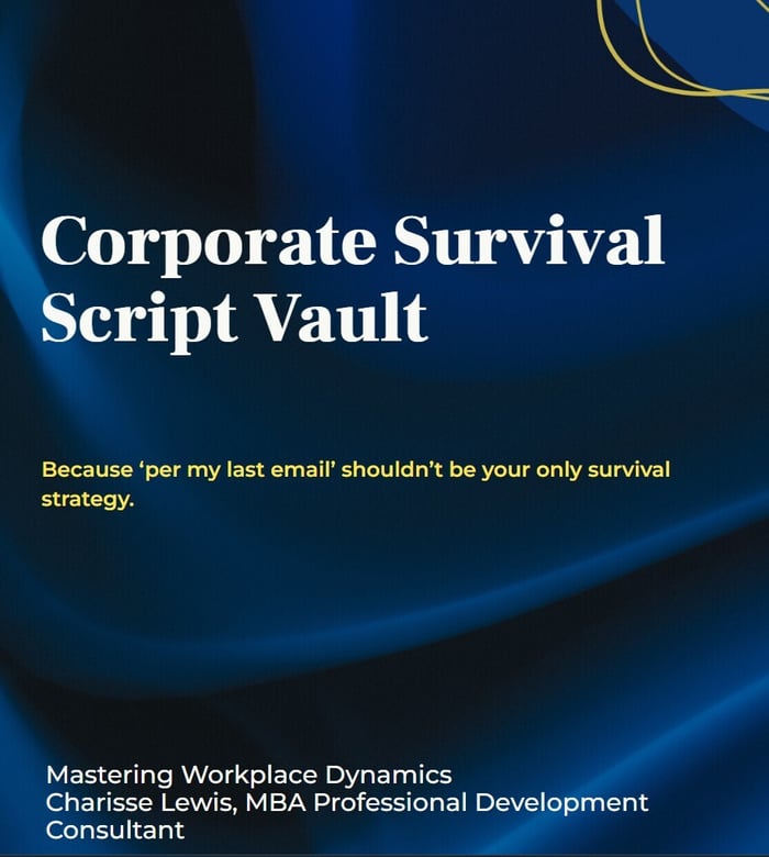 Corporate Survival Script Vault image